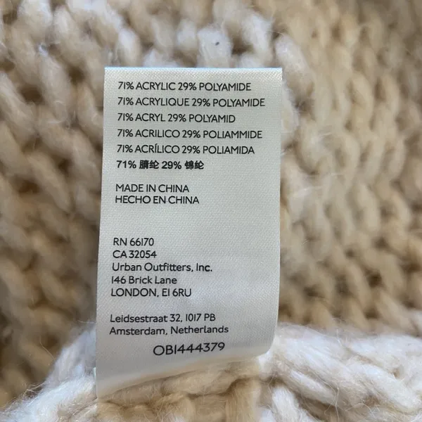 Free People Be There Knit Oversized Comfy‎ Sweater Size Small Cozy Indie sleeze - Image 10