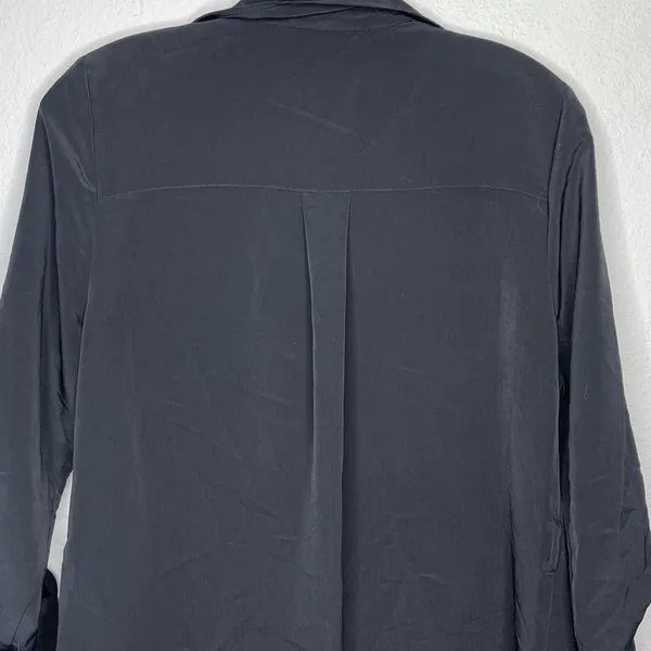 Motherhood Maternity Shirt Dress‎ Black - Image 2