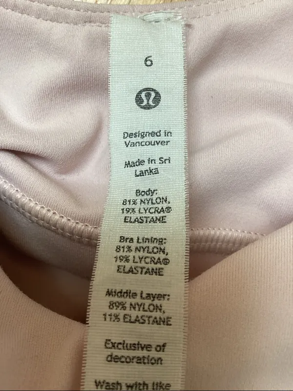 Lululemon Align Tank light pink size 6 - Image 3