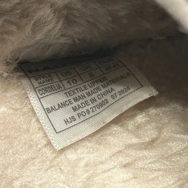 Nautica Cream Slippers Cozy Indoor Comfort - Image 8