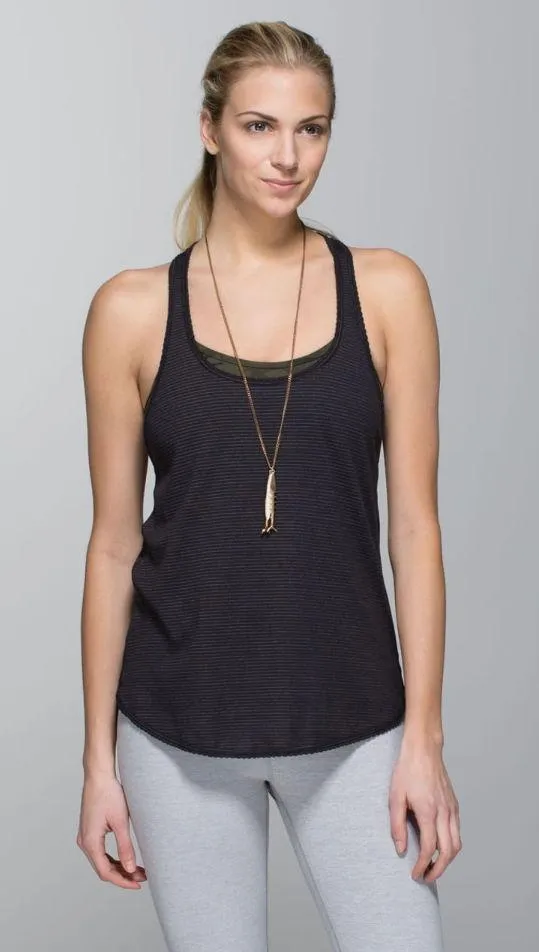 Lululemon 105 F Singlet (Seriously Light Luon) - Black - 4 - Image 4