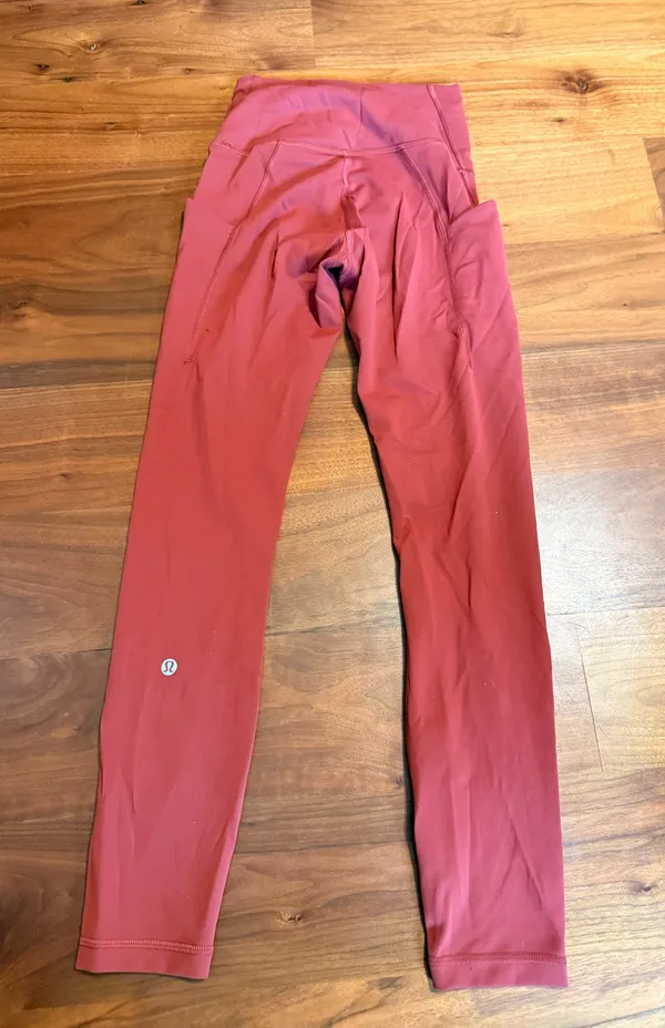 Lululemon Leggings red - Image 2