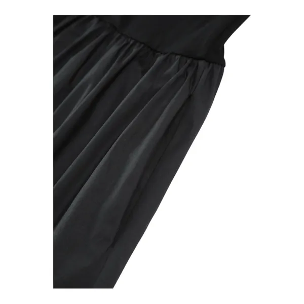 COMMENSE Leisure Pockets Long Sleeve Long Dress COLOR - Black, size large NWT - Image 5
