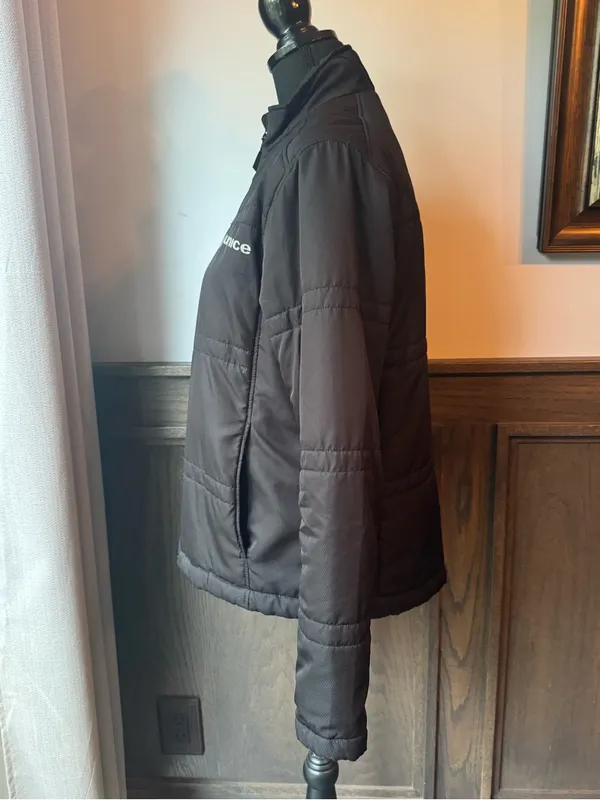 Sunice womens Black Quilted Insulated Full-Zip Puffer Jacket medium - Image 4