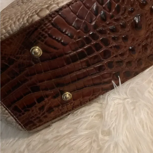 COPY - Brahmin Crocodile Embossed Tote Bag - Image 8
