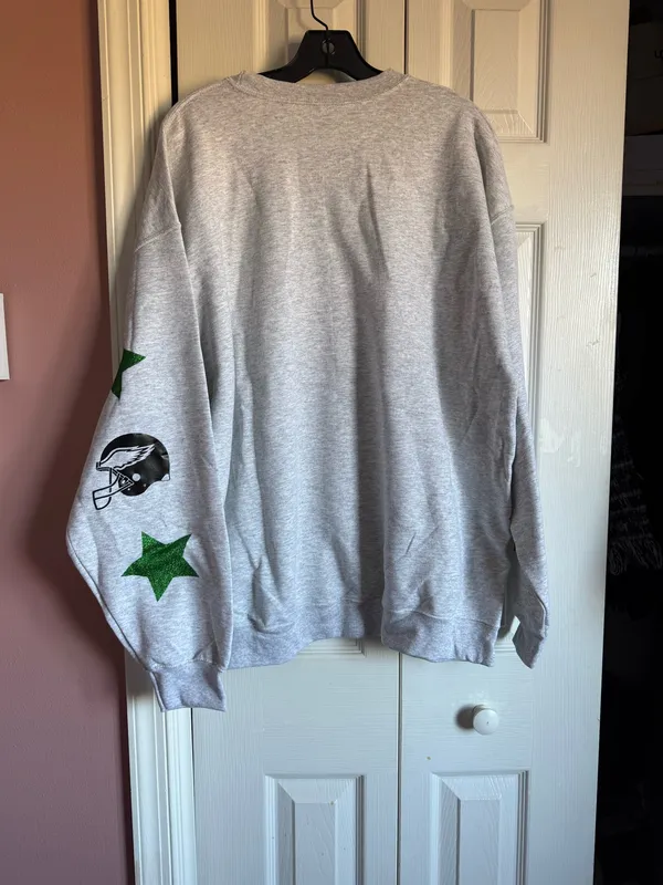 Gildan NFL PHILADELPHIA EAGLES FOOTBALL CREWNECK SWEATSHIRT XL - Image 5
