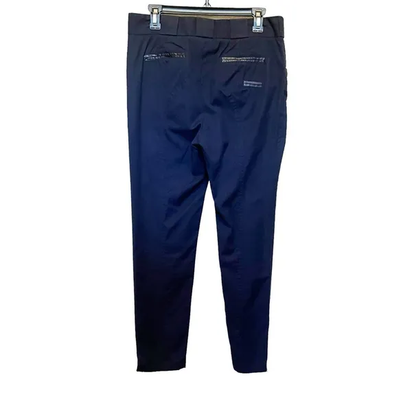 ALC Navy Blue Zip Ankle Dress Career Casual Pants Women’s Size 6 - Image 3