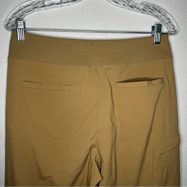 Athleta Trekkie‎ North Big Sur Brown Jogger Rip Stop Outdoor Activewear Pants - Image 12