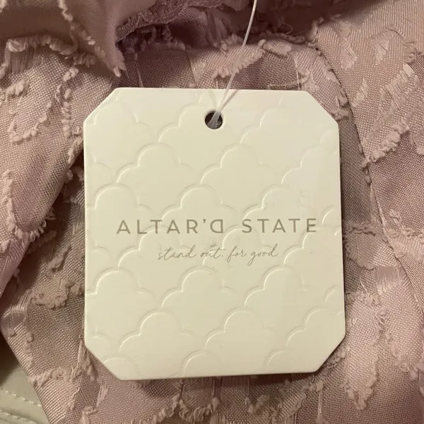 NWT Altar’d State Layken Lace Bow tie top size M - Image 6