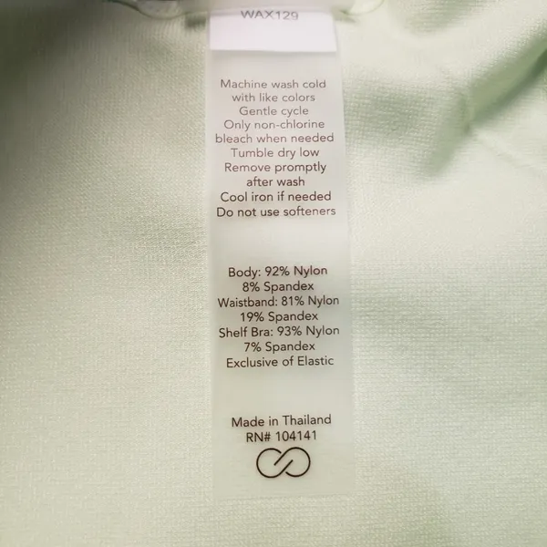 Calia by Carrie Women's Seamless One Shoulder Sports Bra in Matcha Frost size M NWT $38 - Image 9