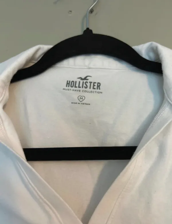 Hollister Crop Top White - Image 2