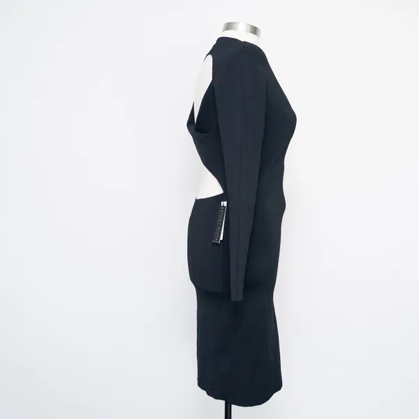 Alice & Olivia - Estelle Twist Detail‎ Body-con Dress. - Image 9