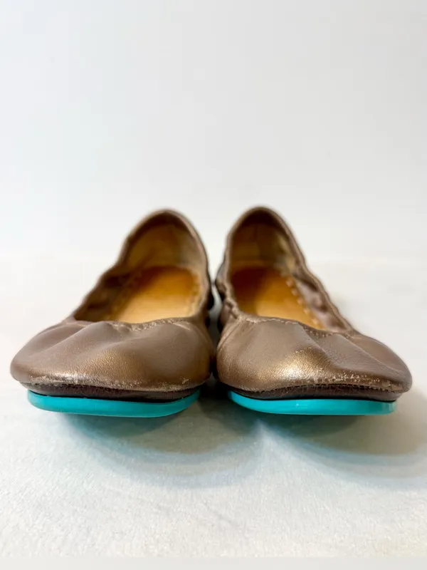 Tieks by Gavrieli Metallic Bronze Ballet Flats Size 8 - Image 9