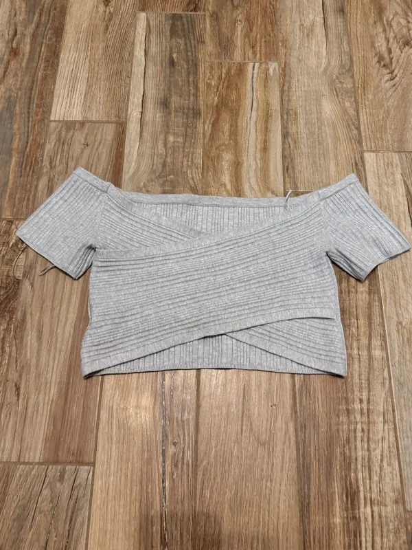 Aerie Reversible Sweater Cropped Top - Image 2