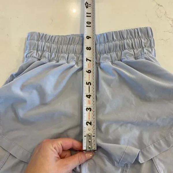 Lululemon Track That High-Rise Lined Short 3" Pastel Blue Size‎ 2 - Image 8