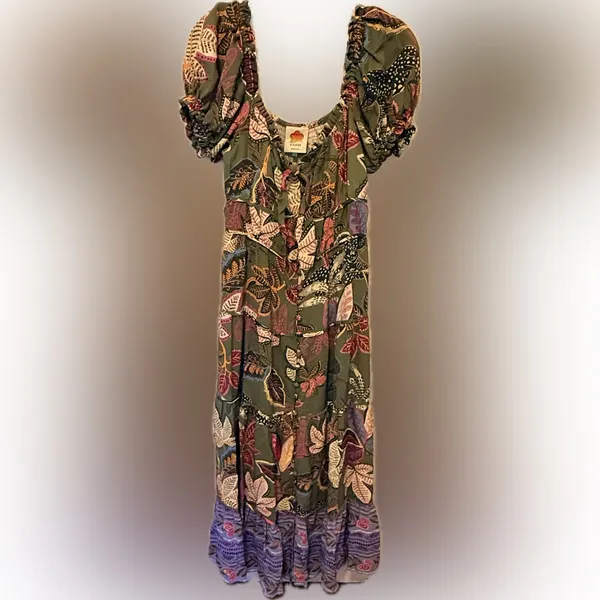 Farm Rio Wild Jungle Maxi Dress nwot - Image 2