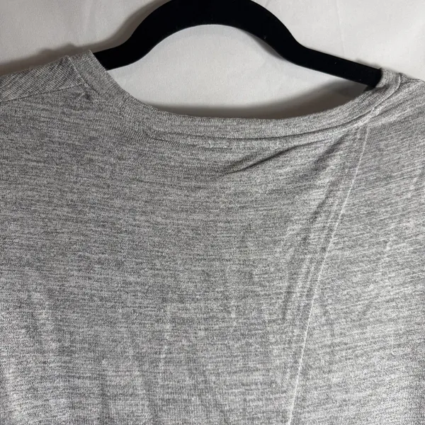 RD Style Maternity T Shirt Women's Small Grey Open Back 3/4 Sleeves - Image 7