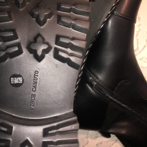 Vince Camuto New Without Box Bloggers Favorite MELLEYA OVER-THE-KNEE BOOT Black - Image 9