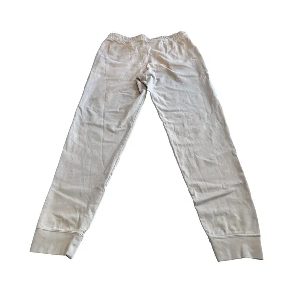 Nike Womens Sportswear Jersey‎ Joggers Beige Taupe Cotton Sweatpants Medium - Image 5