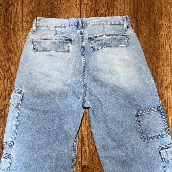 Denim Forum Aritzia The '90s Millie Hi-Rise Cargo Jeans Size‎ 29 Baggy Capsule - Image 10