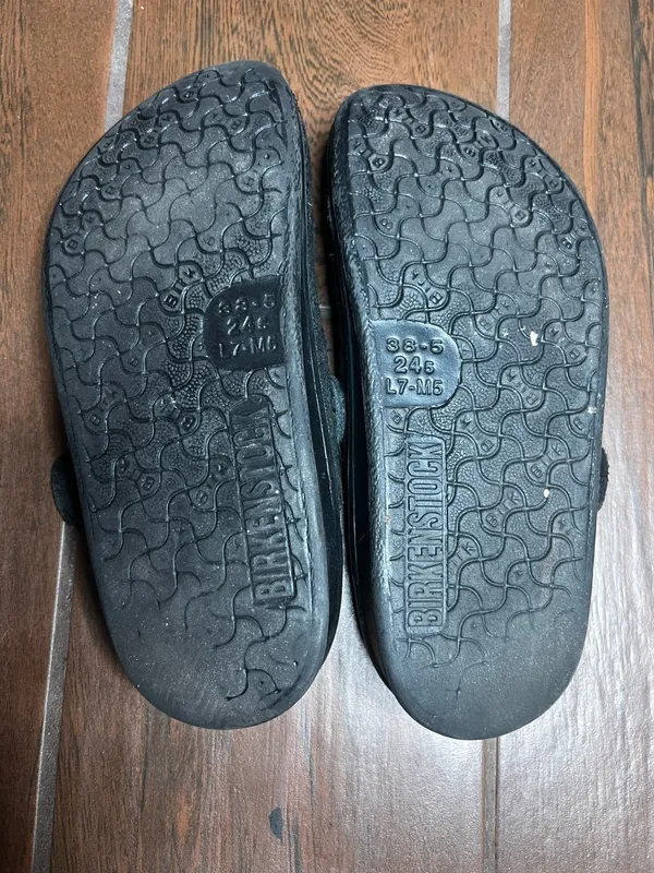 Birkenstock Tatami Almanor Clogs Black and Chevron Women’s EU 38 US 7 - Image 5