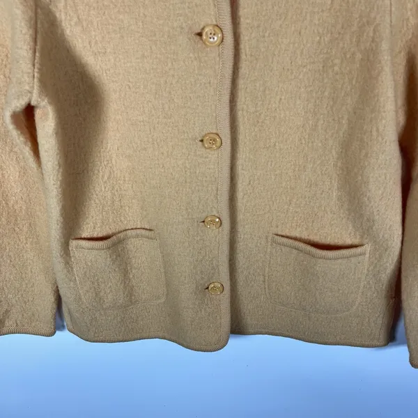 Appleseed's Womens‎ Boiled 100% Wool Jacket Women' Size Small Orange Classic - Image 4