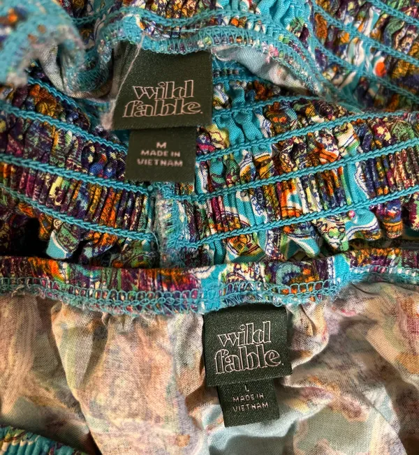 Wild Fable For Target Painted Paisley Matching Set - Image 8
