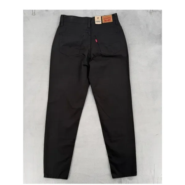 Levi's Black 80s Mom Jeans High Rise NWT Sz 27 x 30 - Image 4