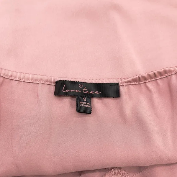 Love Tree Y2K Babydoll Cami Tank Top Women Small Pink Soft Girl Coquette Romantic Dainty‎ - Image 10