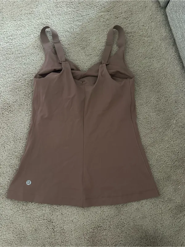 lululemon athletica Brown V-Neck Tank Camisole - Image 2
