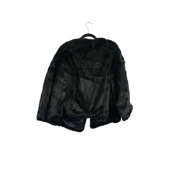 Worthington Women's Black Faux Fur Jacket - Image 2