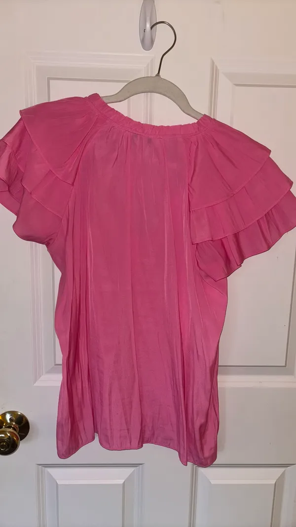 Rose + Olive summer blouse top - Image 2