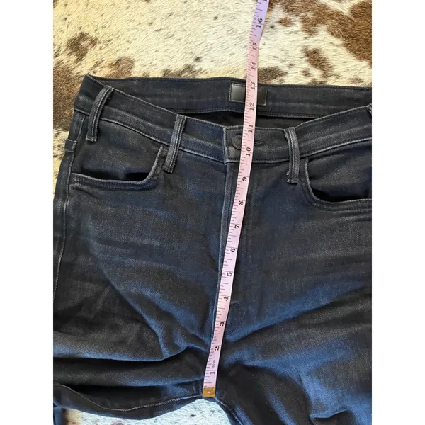 MOTHER Denim The Hustler Ankle Fray in Encounters At Night Size 28 - Image 5