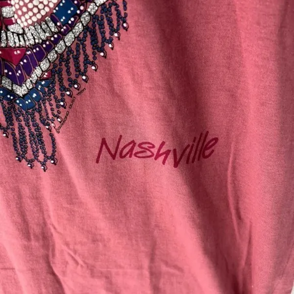 Diamond Dust Womens Tops Size‎ L Nashville Graphic Tee - Image 7