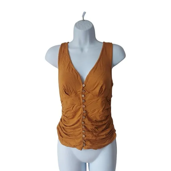 ✨Free People In The Mood Tank Top Amber Size Medium✨ - Image 4