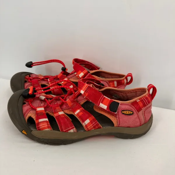 Keen Red Newport H2 Red Nylon Sandals Size 6 - Image 5