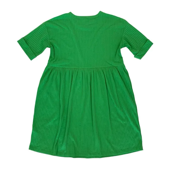 ASOS Dress 6 Green Short Sleeve Casual Preppy Minimalist Spring - Image 3
