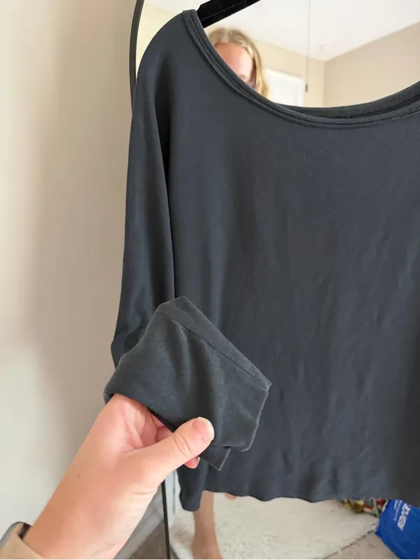 We The Free Black Long Sleeve Top - Image 2