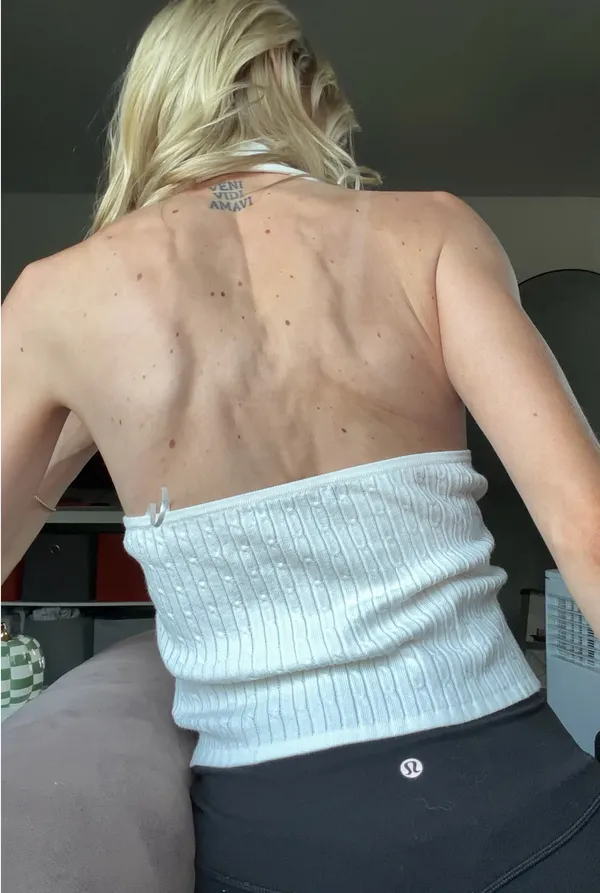 Ruby and Jenna Knit Halter Top - Image 4