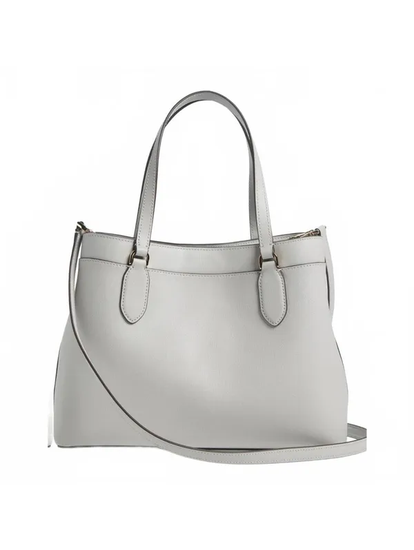 Kate Spade Sienna Medium Satchel Crossbody Bag PLATINUM GREY - Image 4