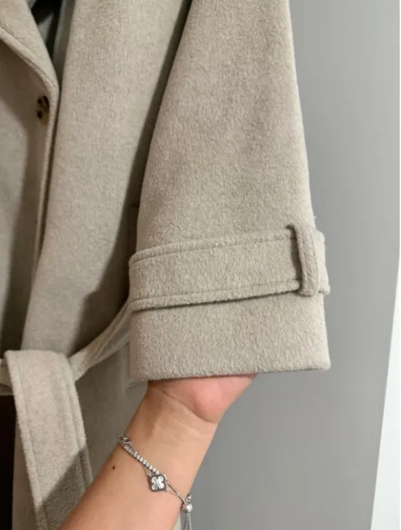 Abercrombie wool blend trench coat - Image 4