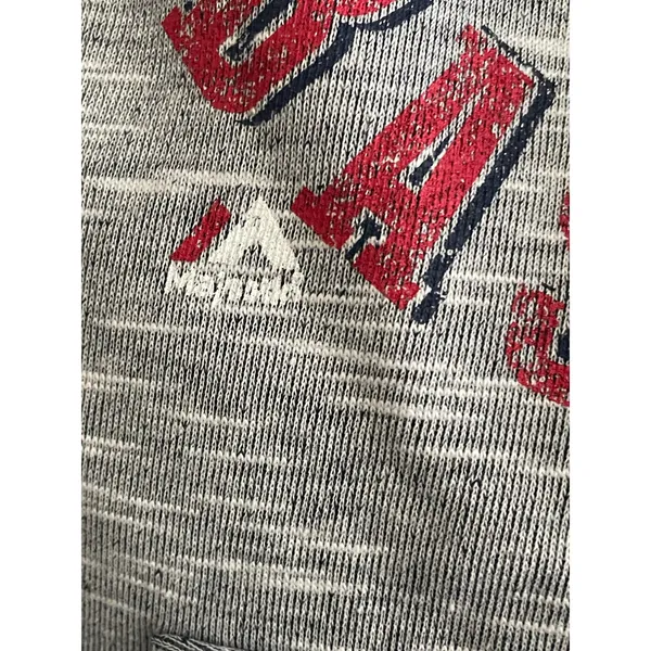 Majestic Fan Fashion Atlanta Braves Full Zip Hoodie Large - Image 6