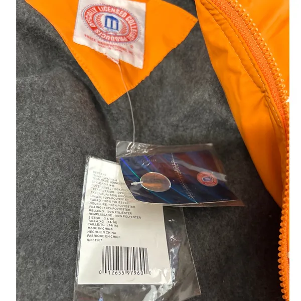 Essex Mfg Inc Boy's Officially‎ Licensed Collegiate Products TN Vols Jacket XL - Image 8