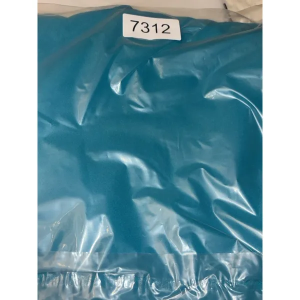 Figs Zamora Teal Blue Jogger Scrub Pants Women's Small Style Some Stains Mid Ris - Image 9