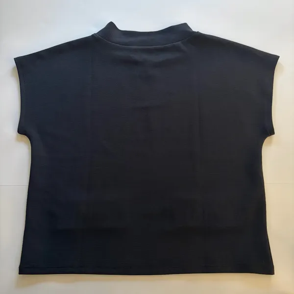 NWT! Ann Taylor Black Mock Neck - Image 2