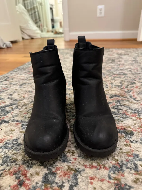 Dirty Laundry black leather booties - Image 3