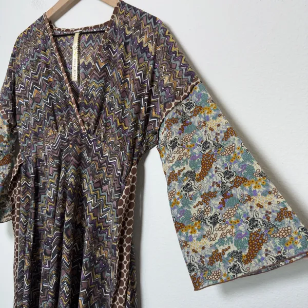 Anthropologie Uncle Frank Women Bohemian Dress Small Flare 70s Hippie Goblincore - Image 3