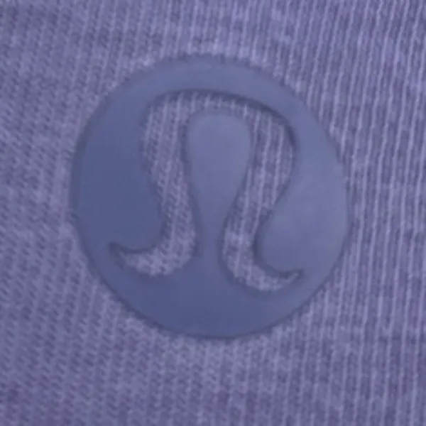 Lululemon Back Into It Purple Blue Knit Long Sleeve Cross Back Shirt Top Size M - Image 3