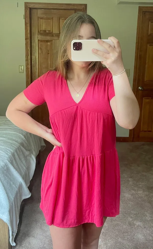 21 Saints Pink Dress - Image 3