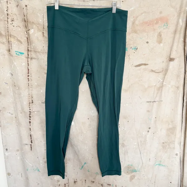 Lululemon Align V-Waist Pant 25", Green Jasper - Image 3